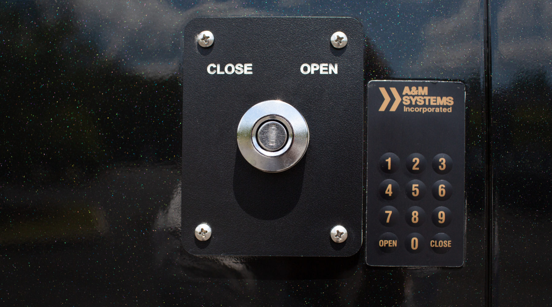 Door Open and Close Key and Keypad