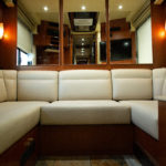 Entertainer Coach Bus Interior Rear Lounge Sofa