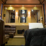 Entertainer Coach Bus Interior Rear Lounge Bedroom