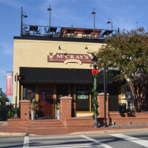 Mccrays tavern outdoor patio in lawrenceville georgia