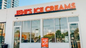 Jeni's splendid ice creams shop in buckhead atlanta store front